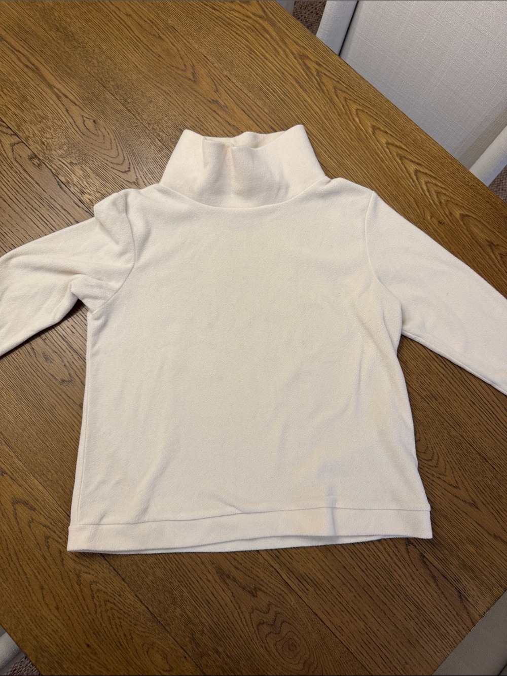Women's Dudley Stephens Park Slope Cream Turtleneck Pullover Sweater